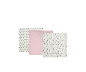 Beatrix Potter Flopsy Baby Collection Lot de 3 carrés en Mousseline