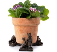 Beatrix Potter Lot De 3 Pieds De Pot De Fleurs En Forme De Canard De Jemima-Support De Pot De Fleurs-Ornements Décoratifs Faits À La Main