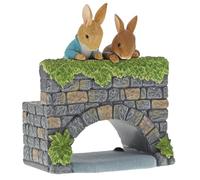 Beatrix Potter Peter & Benjamin on The Bridge Figurine