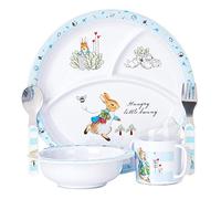 Beatrix Potter Peter Rabbit Service de table 5 pièces en mélamine