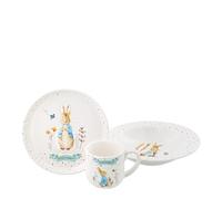 Beatrix Potter Service de table 3 pièces, blanc avec accents pastel