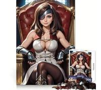 Beatrix sur Son trône Puzzle 1000 pièces pour Adultes Découpe Nette Idéal pour se détendre Cadeau Charmant (38x26cm)