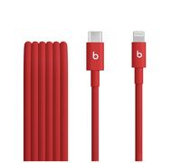 Beats By Dr. Dre Câble USB-C vers Lightning tressé 1,5 m Rouge Rapid Red