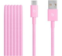 Beats - Câble Usb-A Vers Usb-C 1.5m Tisse Rose Neon