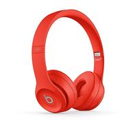 Beats Casque Supra-auriculaire Solo3 sans Fil - Puce Apple W1 pour Casques et écouteurs, Bluetooth Classe 1, 40 Heures d'écoute - Rouge (version précédente)