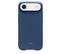 Beats Coque pour iPhone Air équipée MagSafe avec Commande de l'appareil Photo, Fini Mat, Doublure en Tissu Microfibre - Bleu Basalte