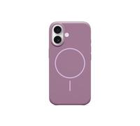 Beats - Coque pour iPhone 16 - MagSafe, anti-rayures, microfibre - Violet vespéral
