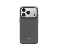 Beats Coque pour iPhone 17 Pro équipée MagSafe avec Commande de l'appareil Photo, Fini Mat, Doublure en Tissu Microfibre - Gris Granite