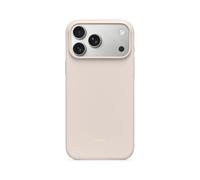 Beats Coque pour iPhone 17 Pro Max équipée MagSafe avec Commande de l'appareil Photo, Fini Mat, Doublure en Tissu Microfibre - Gris Gypse