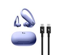 Beats Powerbeats Pro 2 Écouteurs Bluetooth sans Fil- Suppression du Bruit au USB-C Câble tissé (1,5m) - Noir intense