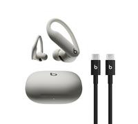 Beats Powerbeats Pro 2 Écouteurs Bluetooth sans Fil- Suppression du Bruit au USB-C Câble tissé (1,5m) - Noir intense