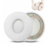Beats Solo Pro Coussinets de Remplacement en Cuir Protéiné - Compatible avec Les Casques - Blanc
