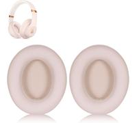 Beats Studio 3 Replacement Ear Pads for Studio 2 & 3, Wired & Wireless Headphones - Memory Foam Earpads with Soft Protein Leather - Pink