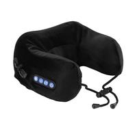 BEATYRABBIT Masseur électrique pour le cou, coussin de massage chauffant portable, coussin de massage shiatsu rechargeable en forme de U, pour soulager la douleur à la maison, en voiture, au bureau