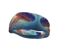 Beau bandeau élastique unisexe pour le sport, la course, le basket-ball, le yoga, le fitness, le sport, la sueur,