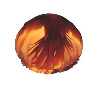beau bonnet de douche double imperméable pour femmes phoenix, bonnet de bain et de douche à domicile, bonnet de douche réutilisable, bonnet de douche pour femmes,