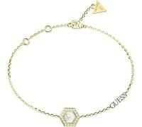 Beau bracelet doré avec des zircons Longueur : 21 cm