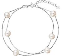 Beau bracelet double avec perles de rivière 23022.1