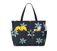 Beau Camélia Multifonctionnel Plage Voyage Sac Multi Poches Design Tendance Convient Pour Divers Lieux de Plein Air