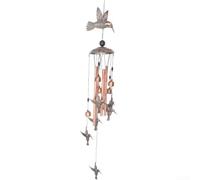 Beau carillon éolien en forme d'oiseau pour jardins, améliorez votre expérience en plein air