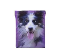 Beau Chiot Border Collie, Sac de Rangement pour Femmes, Portefeuille supérieur à Presser, Petit Porte-Monnaie, Pochette de Changement
