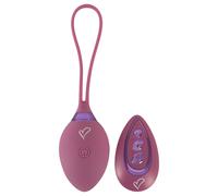 Beau Coeur Rovana - œuf vibrant télécommandé - silicone violet