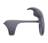 Beau Coeur Vylor - Anneau Pénis et Testicules avec Stimulateur Clitoridien (Gris)