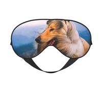 Beau colley rugueux, Couvre-yeux complets bloquant la lumière, masque pour les yeux, bandeau doux pour les yeux de nuit