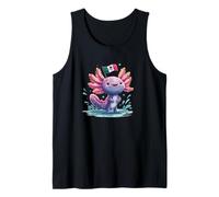 Beau Costume d'axolotl pour Les Amateurs du Mexique Débardeur