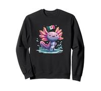Beau Costume d'axolotl pour Les Amateurs du Mexique Sweatshirt