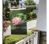 Beau drapeau floral 61 x 91 cm pour extérieur et intérieur, printemps, été, automne, hiver, drapeaux de jardin avec œillets verticaux double face pour décorations de cour