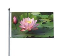 Beau drapeau floral de 0,9 x 1,5 m avec œillets pour printemps, été, automne, hiver, extérieur et intérieur, drapeau de jardin double face pour décorations de cour