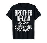 Beau-frère par jour super-héros de nuit beau-frère T-Shirt