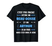Beau gosse Super Arthur garçon Humour prénom Arthur T-Shirt