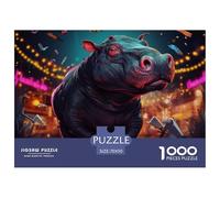 Beau HippoPuzzle De 1000 Pièces pour Adultes - Jeu D'Adresse Impossible Et Coloré pour Toute La Famille - Circus 70x50cm/1000pcs