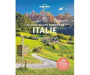 Beau livre - Les plus belles randos en Italie | Lonely Planet