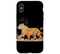 Beau Look de Tigre pour Les Amateurs de Tigres Indiens du Bengale Coque pour iPhone X/XS