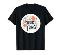 Beau look floral avec costume de printemps T-Shirt