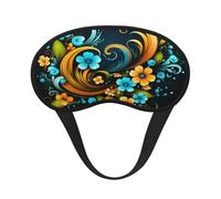 Beau masque de sommeil mandala fleuri, doux et confortable pour homme, femme, masque de sommeil confortable