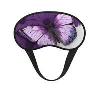 Beau masque de sommeil papillon pour dormir sur le côté, masque occultant pour les yeux pour homme et femme, masque de sommeil sans pression, doux, respirant, confortable pour dormir la nuit