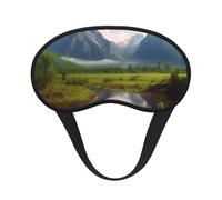 Beau masque de sommeil pour femmes, filles, hommes, masque doux et confortable avec sangle réglable pour les yeux, occultant, pour voyage, yoga, sieste, travail