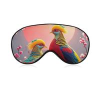 Beau masque pour les yeux de coucou pour homme et femme, respirant et réglable, masque de sommeil ultra doux, bandeau de voyage léger pour avion, sieste, sommeil nocturne