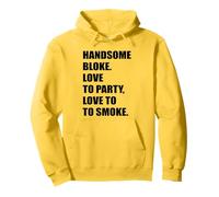 Beau mec Love To Party Love To Smoke Atractive Hot Man Sweat à Capuche