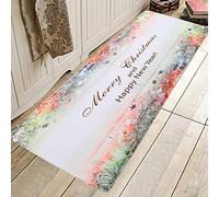 Beau Motif de Noël Mat de Sol I-Slip pour l'entrée de la Maison, Cuisine, Décoration de la Salle d'ingénierie