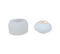 Beau moule en résine époxy flexible pour pots de fleurs en silicone pour supports et conteneurs de stockage Moules en silicone pour porte-cylindre