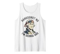 Beau Non, Je suis George-OUS Washington, drôle, Le 4 Juillet, Cool Débardeur