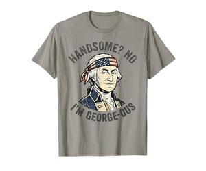 Beau Non, Je suis George-OUS Washington, drôle, Le 4 Juillet, Cool T-Shirt