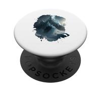 Beau Paysage de Montagne Montagnes chaîne de Montagnes PopSockets PopGrip Adhésif