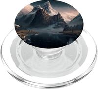 Beau Paysage de Montagne Montagnes chaîne de Montagnes PopSockets PopGrip pour MagSafe