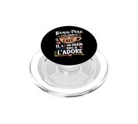 Beau-Père comme Le Café - Cadeau Humour Café PopSockets PopGrip pour MagSafe